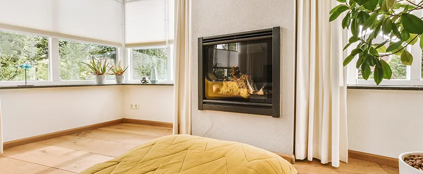 Residential Fireplace Ceramic Glass Installation in Odessa, TX