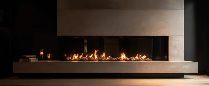 Gas Fireplace Ember Bed Design Services in Odessa, Texas