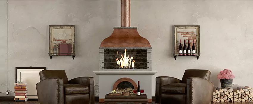 Thelin Hearth Products Providence Pellet Insert Fireplace Installation in Odessa, TX