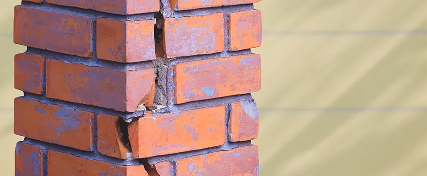 Repairing Cracked Porcelain Tiles for Fireplace in Odessa, TX
